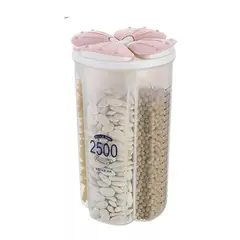 GENERICO - Recipiente Contenedor para alimentos 4 Espacios 2500 Ml