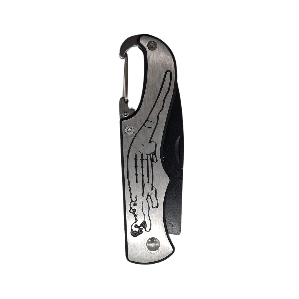 GENERICO - Cuchillo Navaja De Camping Supervivencia Retractil Plegable