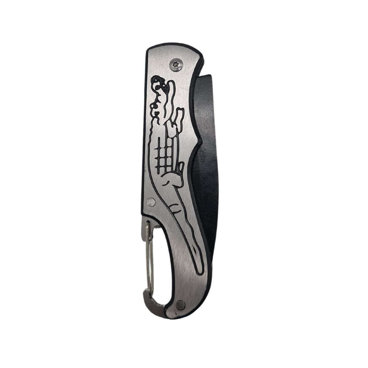 GENERICO - Cuchillo Navaja De Camping Supervivencia Retractil Plegable