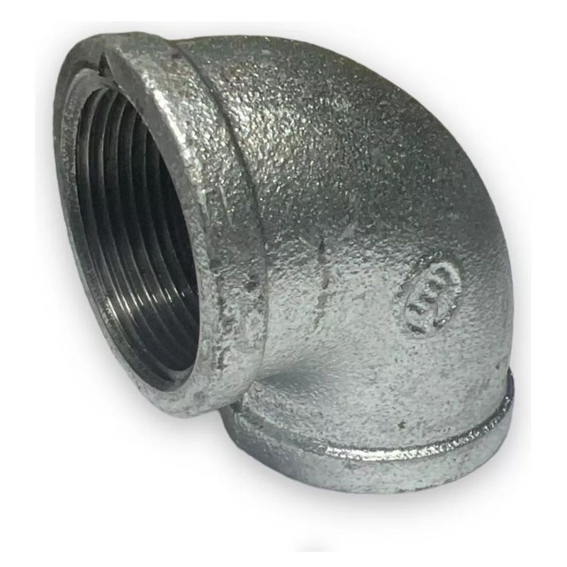 GENERICO - Codo Galvanizado 4 Pulgadas 90 Grados