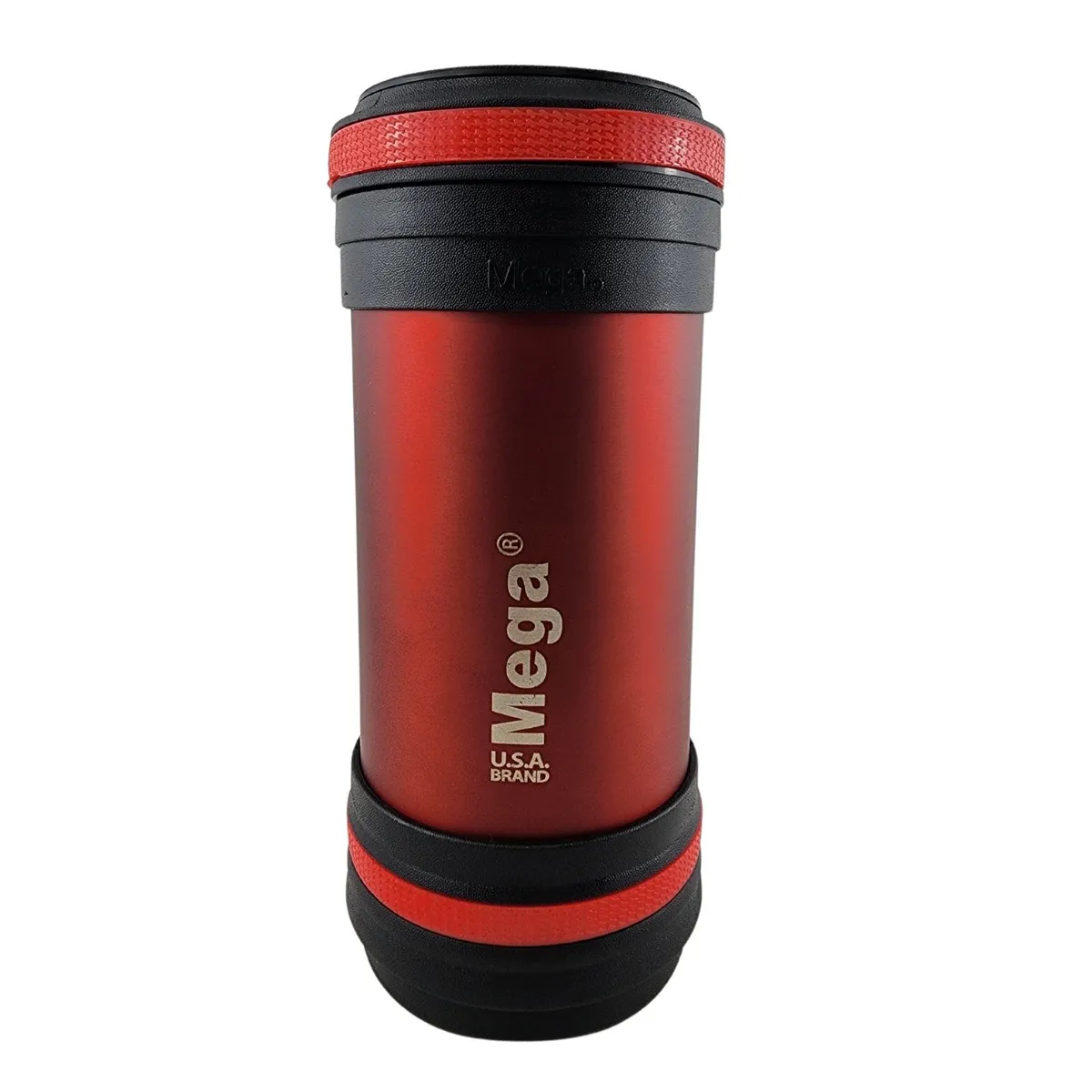 MEGA - Termo Mega Maxx 600mL Comidas Metalico Acero Inoxidable Rojo