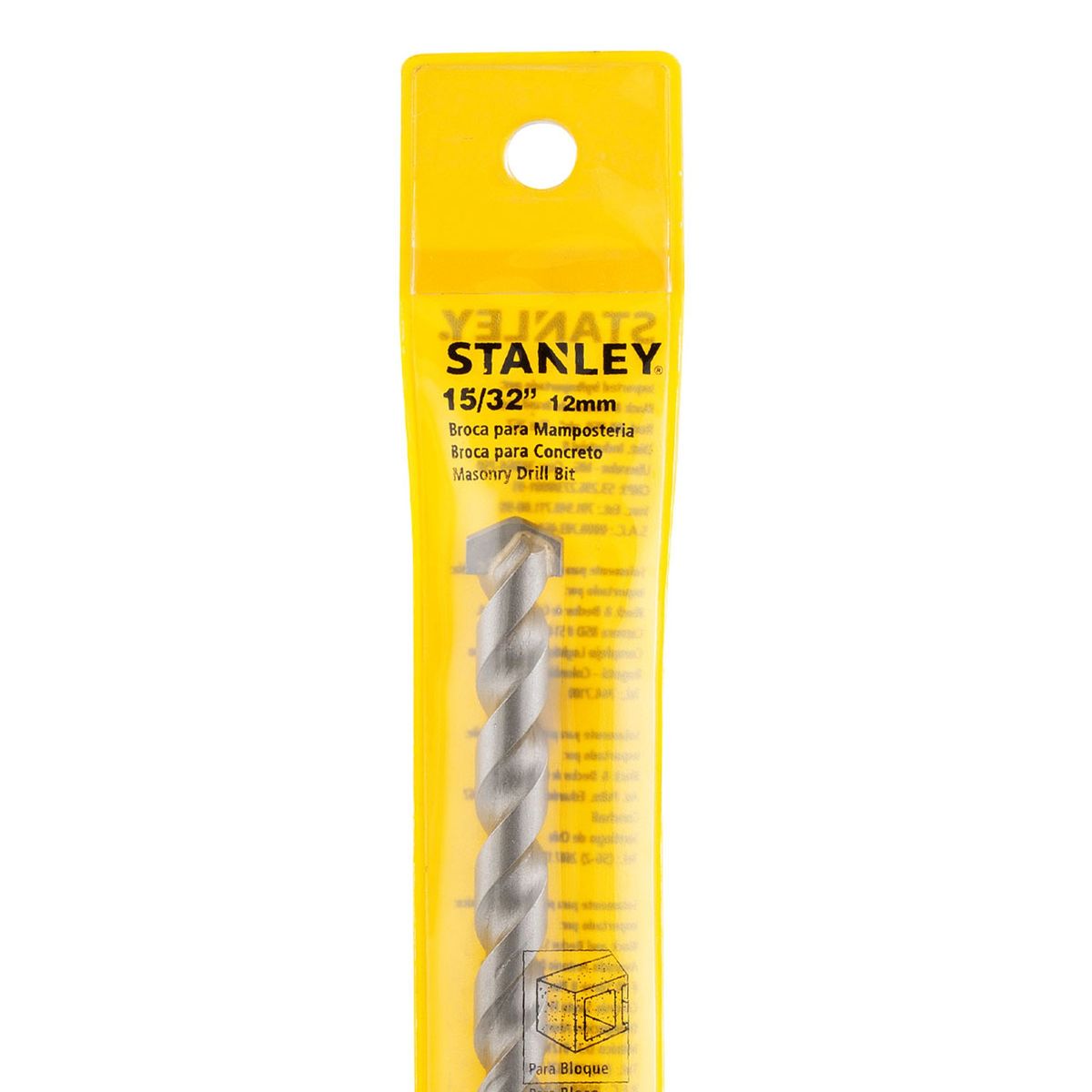 STANLEY - Broca para Concreto diámetro 12mm Stanley STA53112C