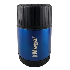 MEGA - Termo Magnum 500mL Comidas Metalico Acero Inoxidable Azul
