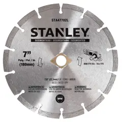 STANLEY - Disco diamantado 7 180mm STA47702L