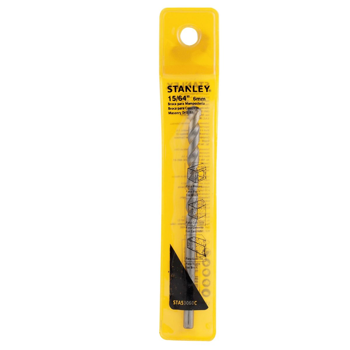 STANLEY - Brocas para Concreto diámetro 6mm Stanley STA53060C