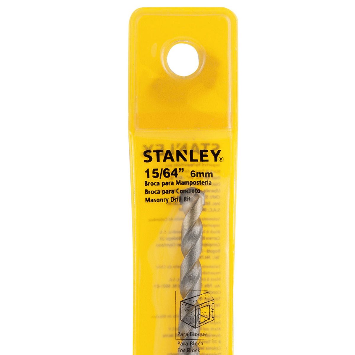 STANLEY - Brocas para Concreto diámetro 6mm Stanley STA53060C