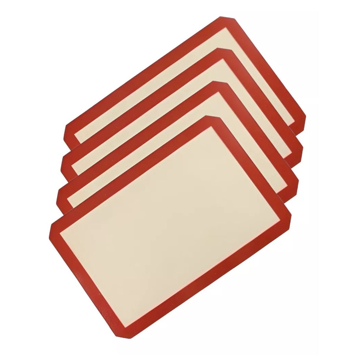 PASTELERIUSCL - X4 Tapete De Silicona Lamina De Silicona Tapete Horno 60x40cm