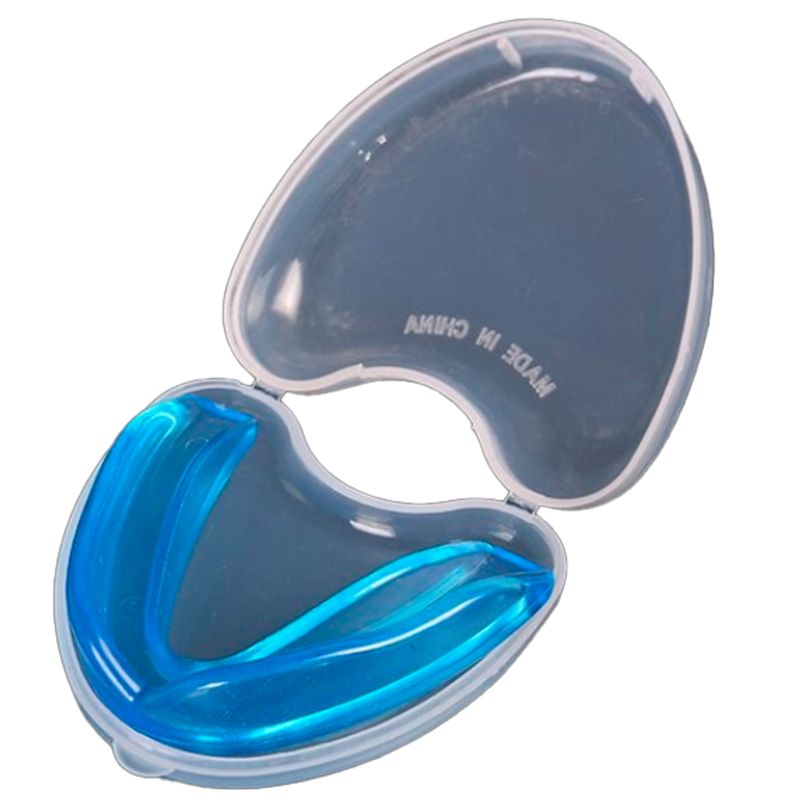 GENERICO - Protección Bucal Boxeo Adultos AZUL Transparente