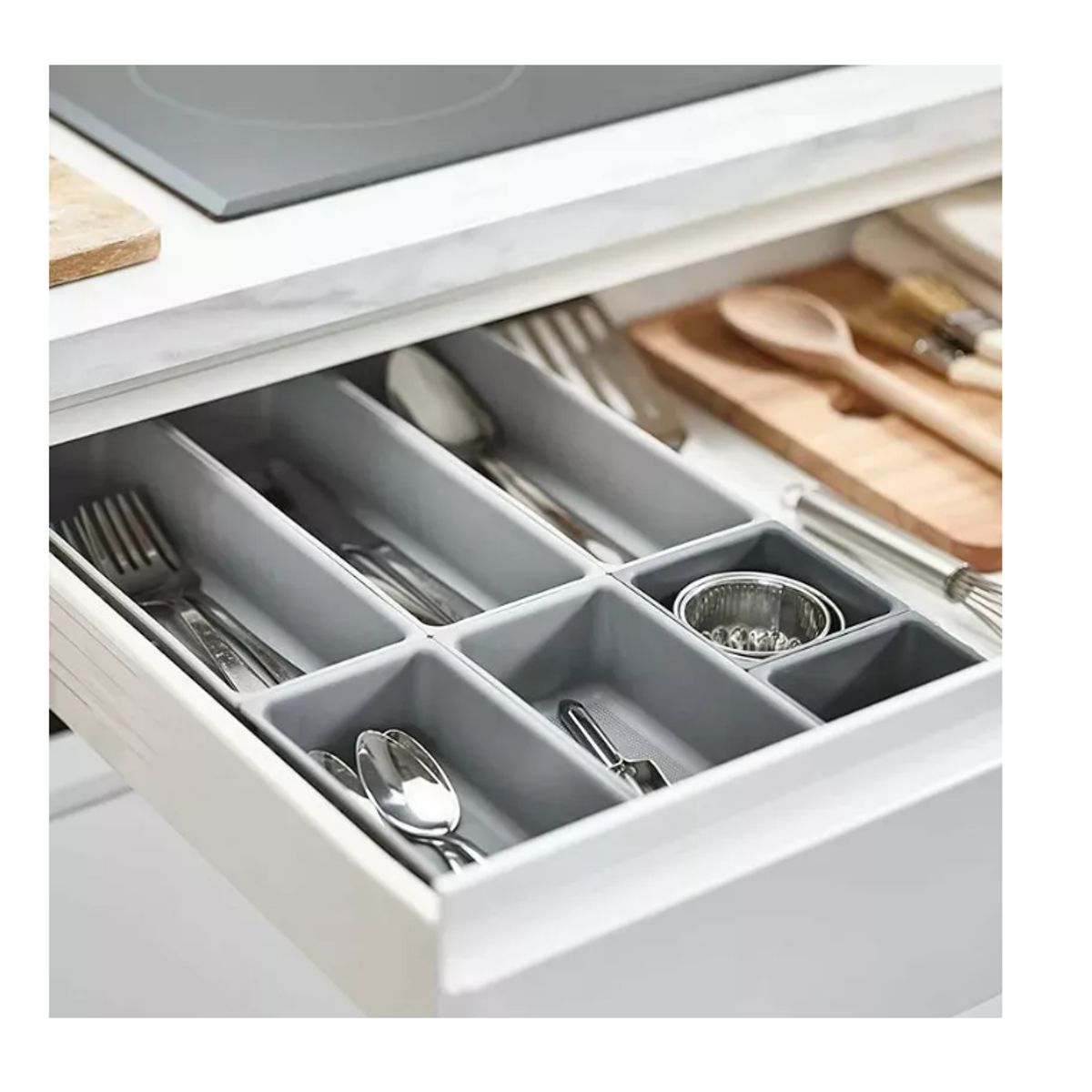 GENERICO - Organizador 7 Piezas Cubiertos Utensilios De Cocina