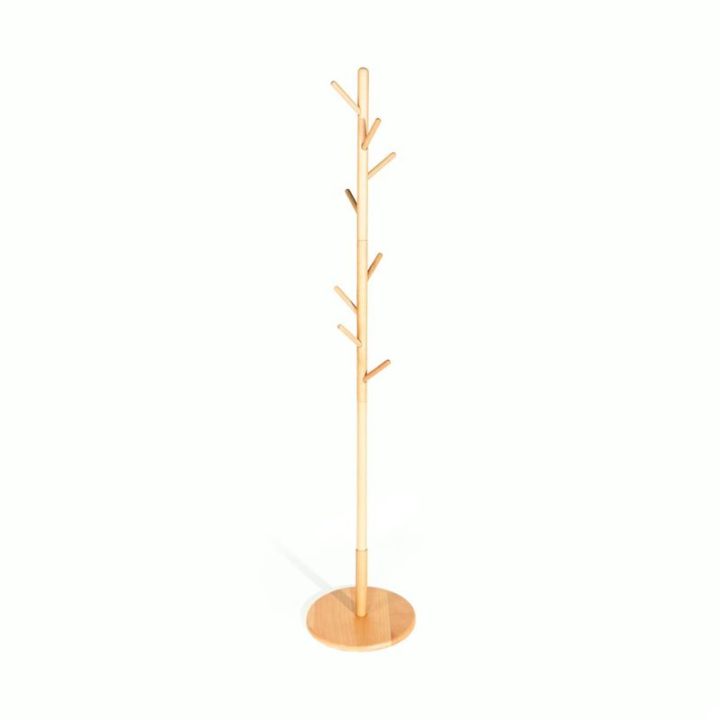 NECTAR - Perchero Austria 8 Ramas Bambú Natural 170 cm