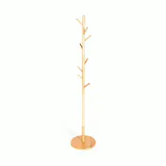 NECTAR - Perchero Austria 8 Ramas Bambú Natural 170 cm
