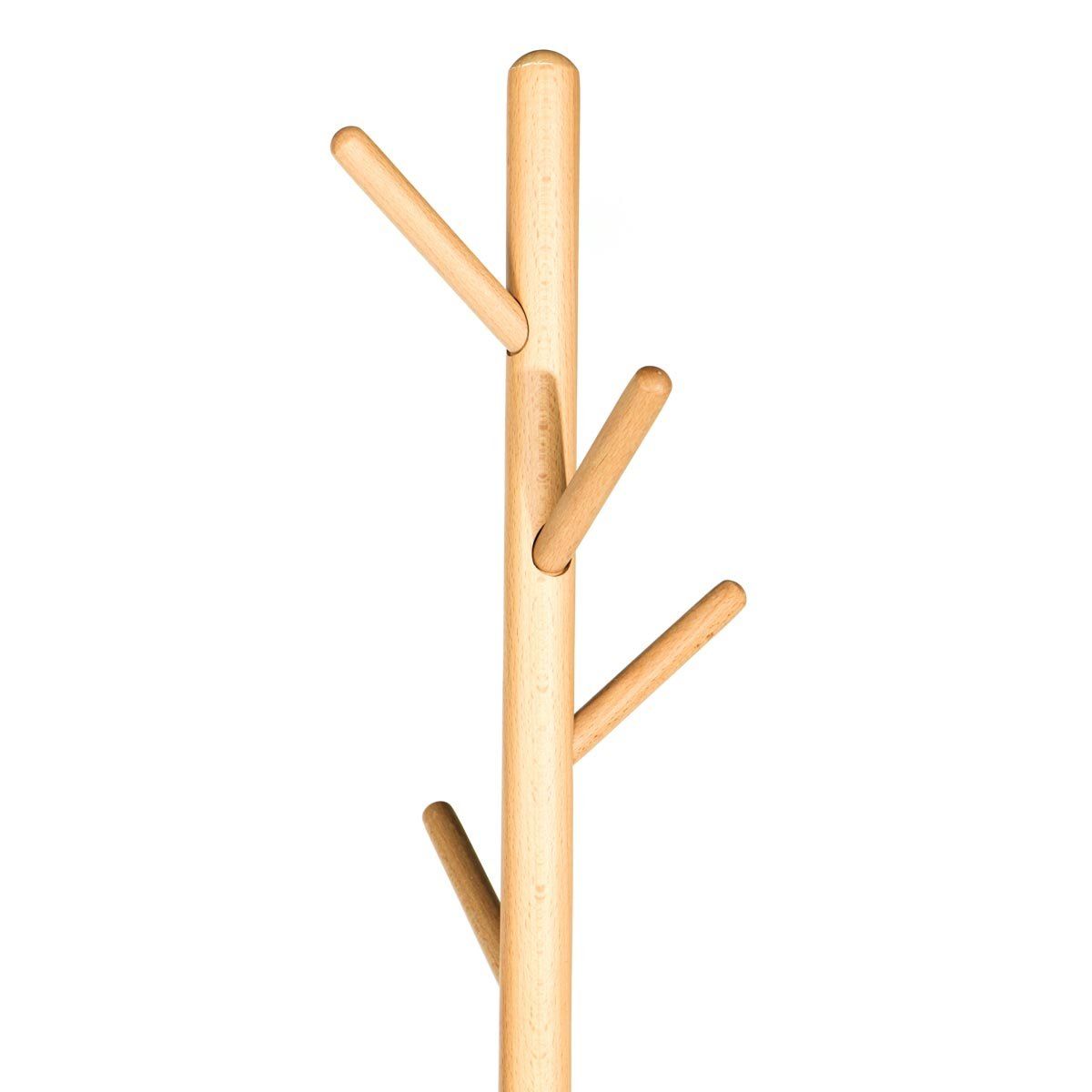 NECTAR - Perchero Austria de Bambú Natural 8 Ramas 170 cm