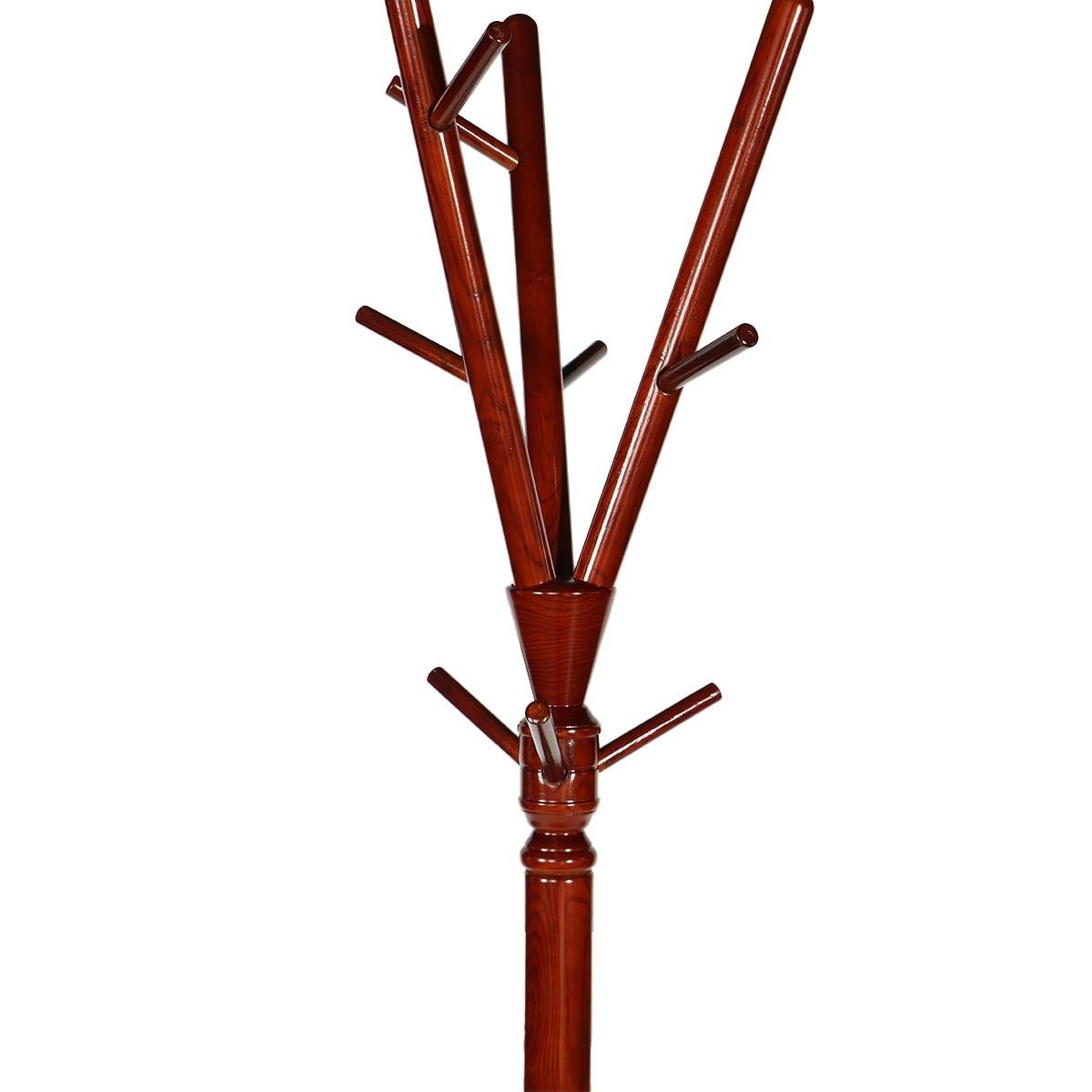 NECTAR - Colgador de Pedestal Manhattan de Madera de Fresno Americano Elegante y Funcional