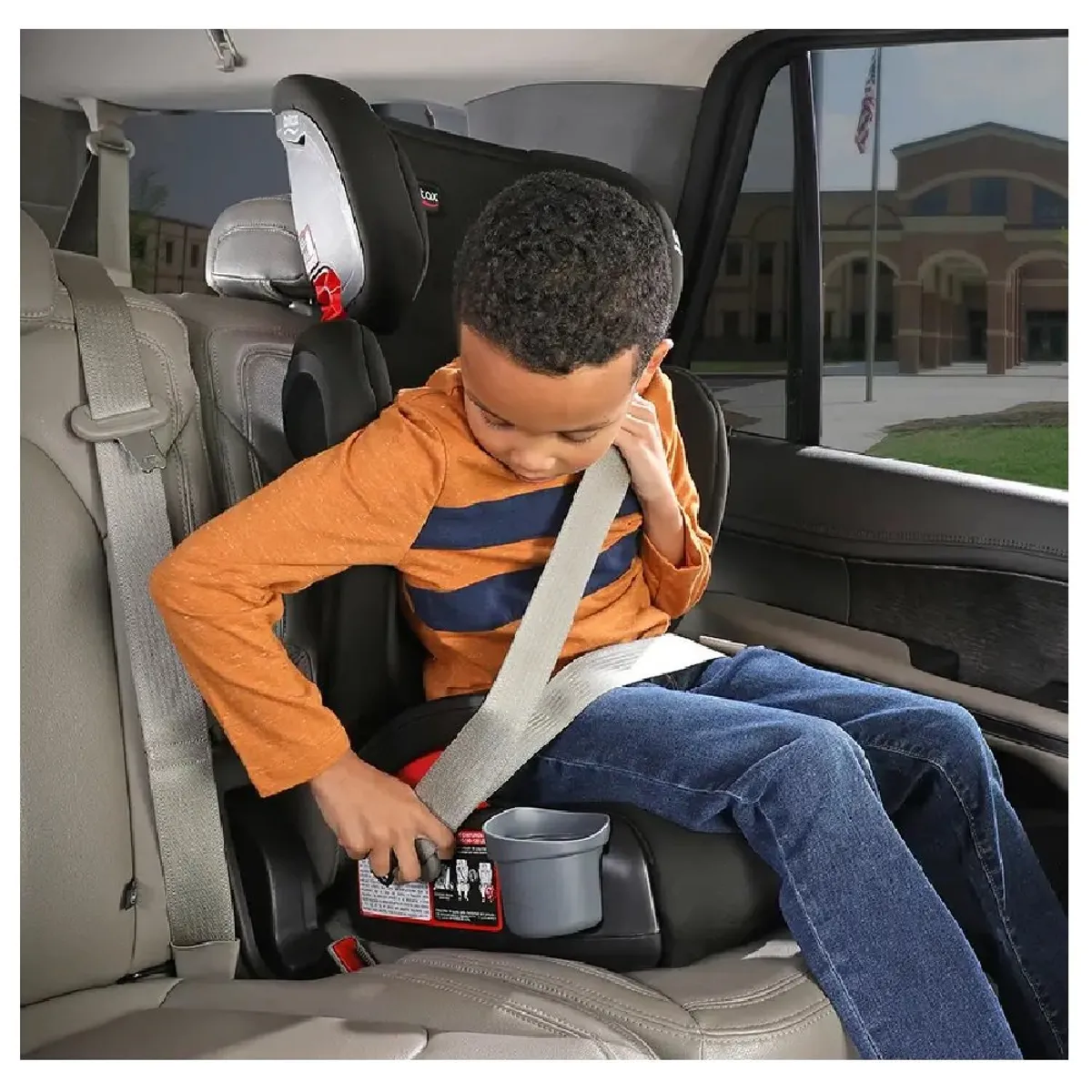 BRITAX - SILLA AUTO BUTACA SKYLINE DUSK + letrero bebe a bordo