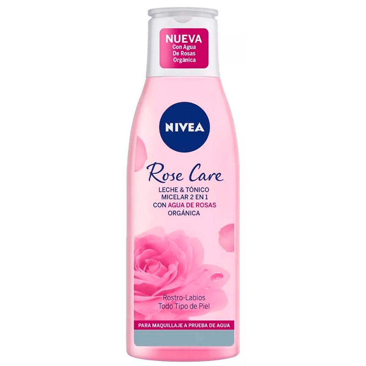 NIVEA - Leche y Tonico Micelar 2 en 1 Rose Care 200ml Nivea