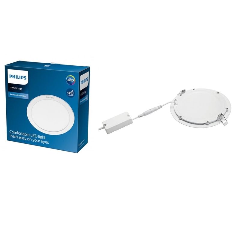 PHILIPS - Foco Embutido Circular 18w 4000k 1300lm 20cm Dl252 Philips