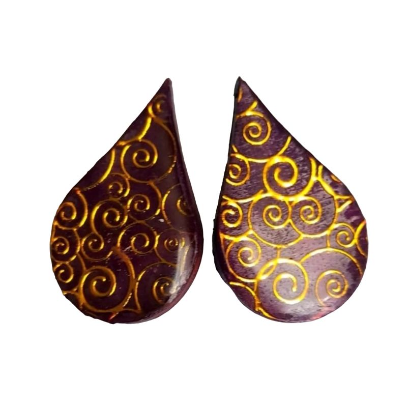 CATHALIFAUDJOYAS - Aros madera CathalifaudJoyas