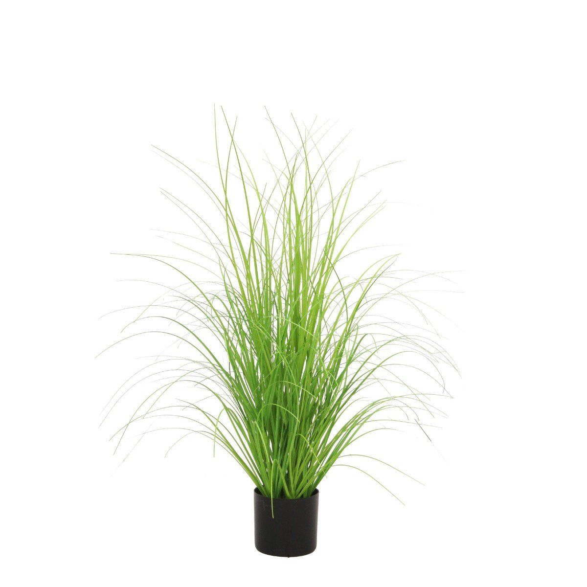NECTAR - Grass Artificial Decorativo 69 cm con Maceta Negra