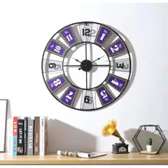 GENERICO - RELOJ MURAL METAL ESTILO VINTAGE