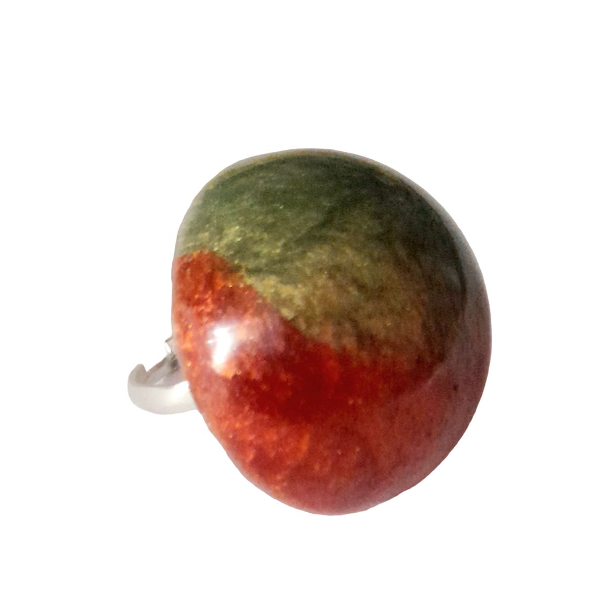 CATHALIFAUDJOYAS - Anillo redondo resina CathalifaudJoyas