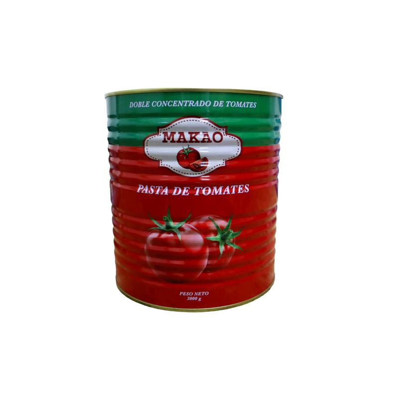 MAKALA - Pasta De Tomate Doble Concentrado 3000g Makao