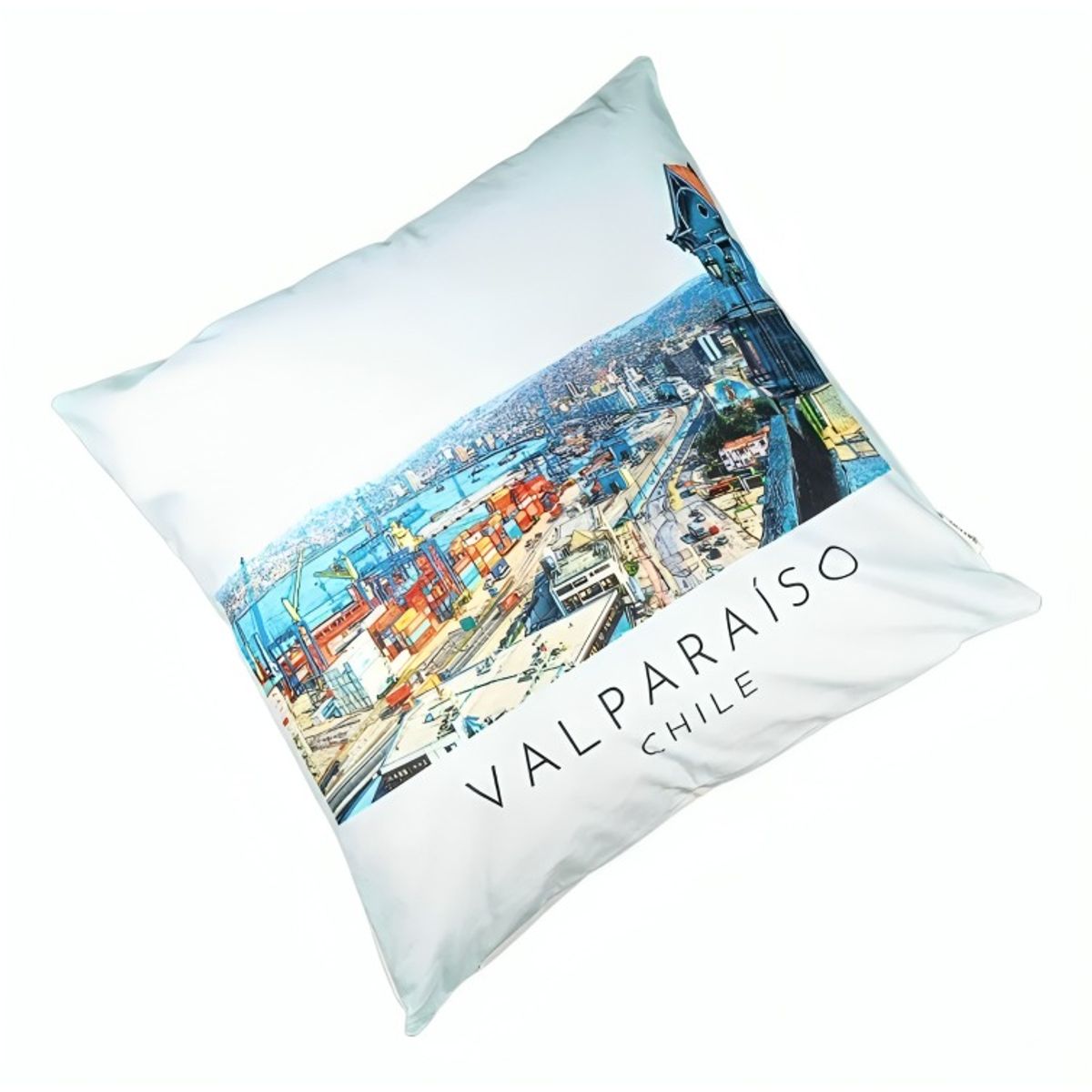 OEM - Funda Cojín Valparaiso Chile 45x45