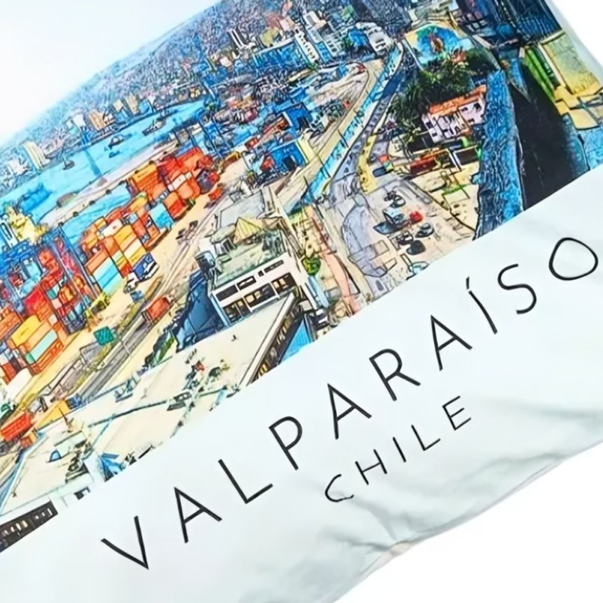 OEM - Funda Cojín Valparaiso Chile 45x45