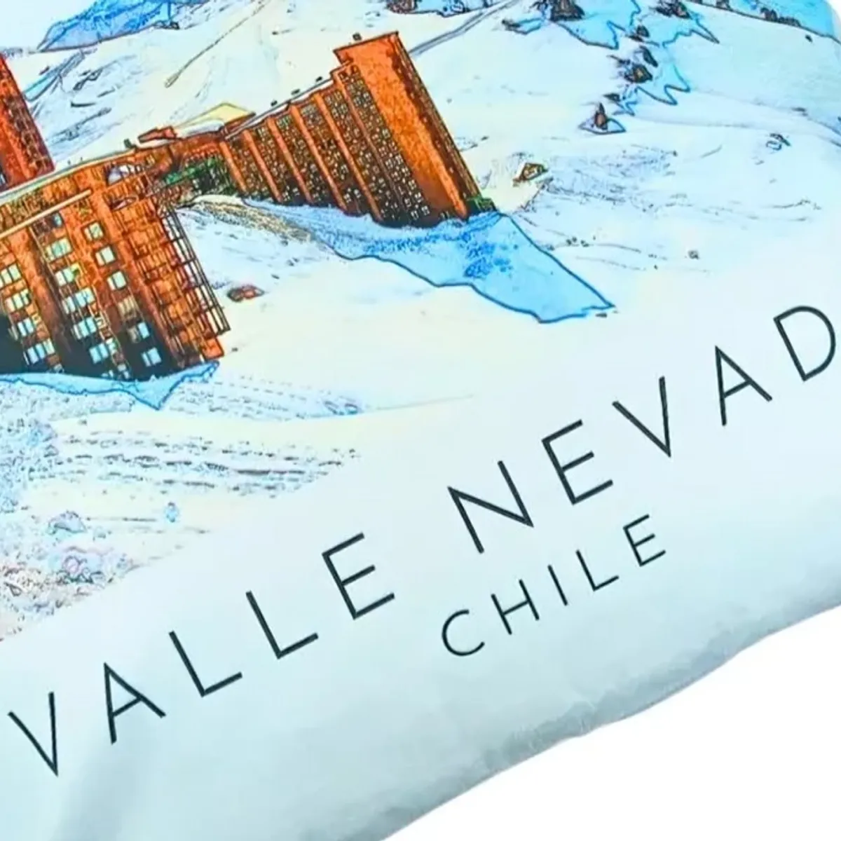 OEM - Funda Cojín Valle Nevado Chile 45x45