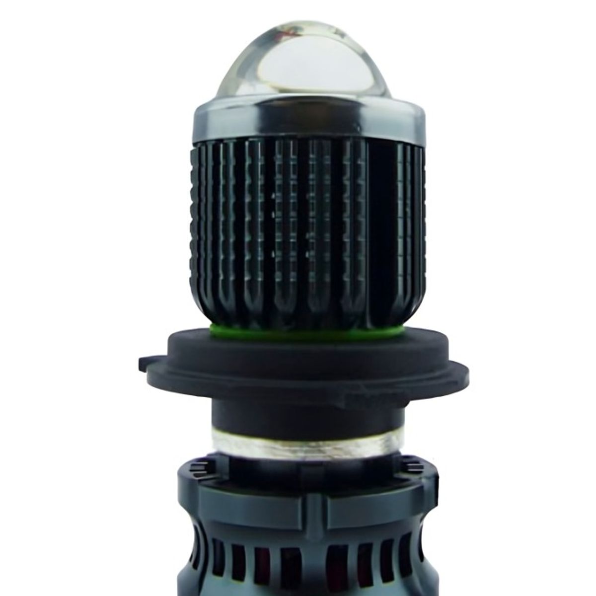 OEM - AMPOLLETA PARA MOTO H-4 LED DUO COLOR 50W LED LUPA