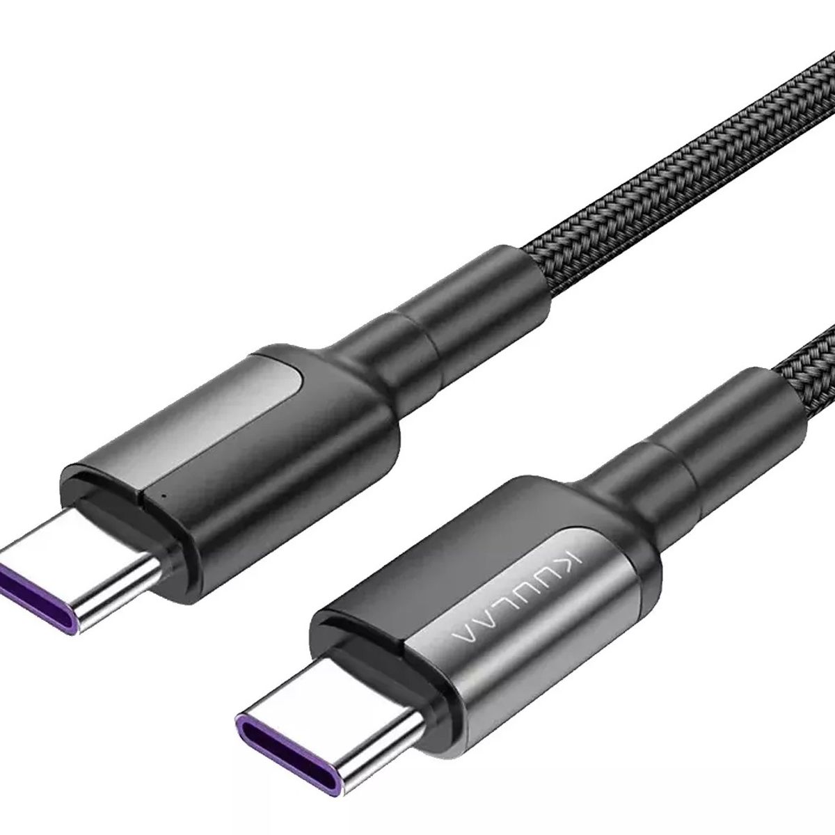 KUULAA - Cable Tipo C A Usb-c Carga Rápida 65w Largo 2 Metros Kuulaa