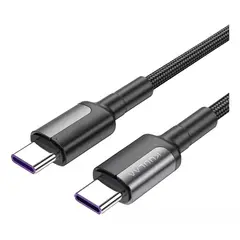 KUULAA - Cable Tipo C A Usb-c Carga Rápida 65w Largo 2 Metros
