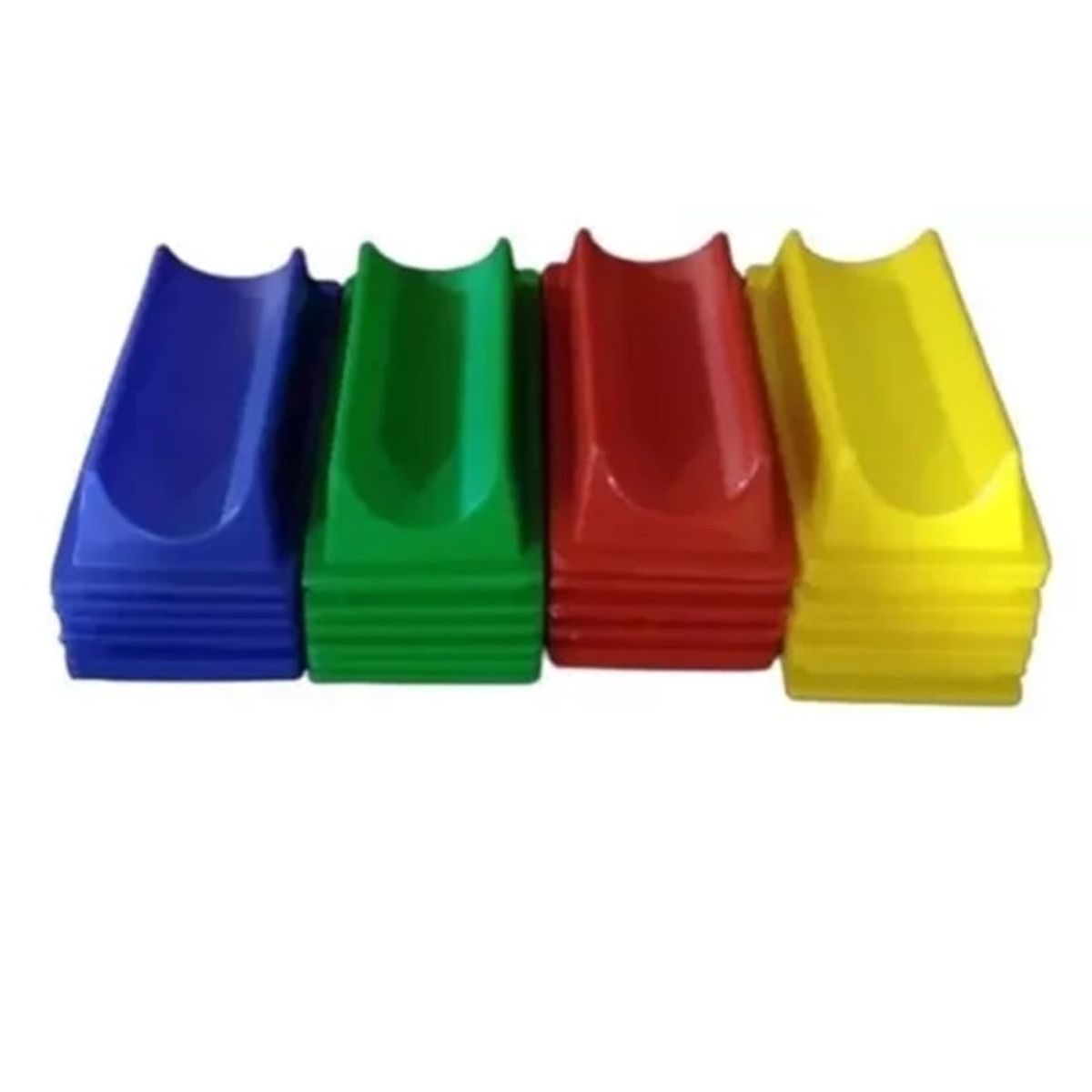 GENERICO - Pack 5 Porta Completo Completero Hot Dog Plastico Completera