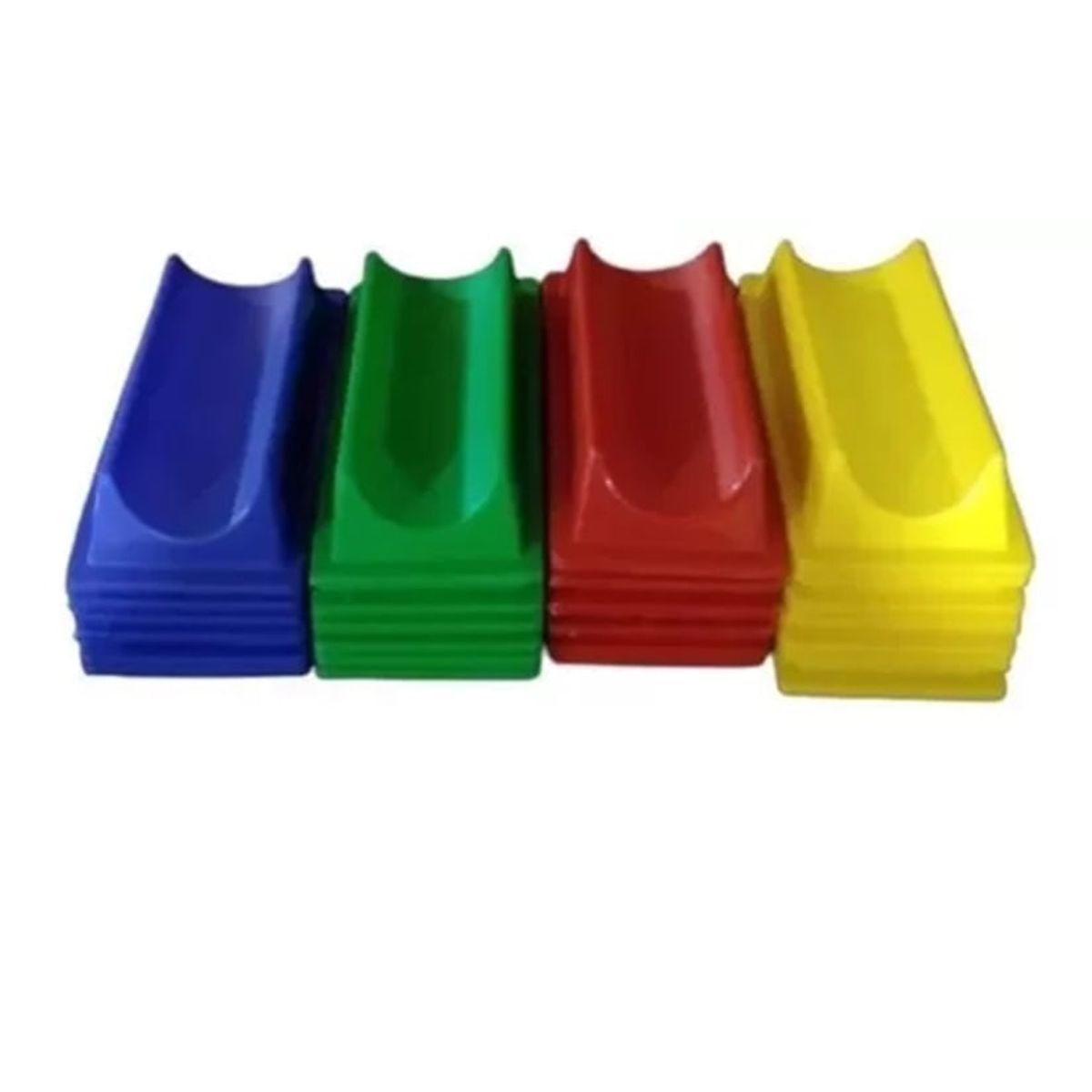 GENERICO - Pack 5 Porta Completo Completero Hot Dog Plastico Completera