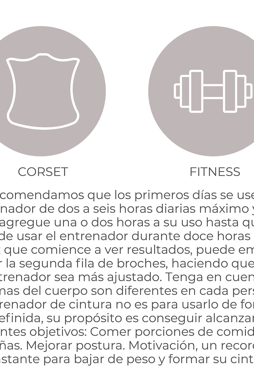 INTIME - Faja Entrenadora De Cintura Control Alto Esbelt Mujer Intime