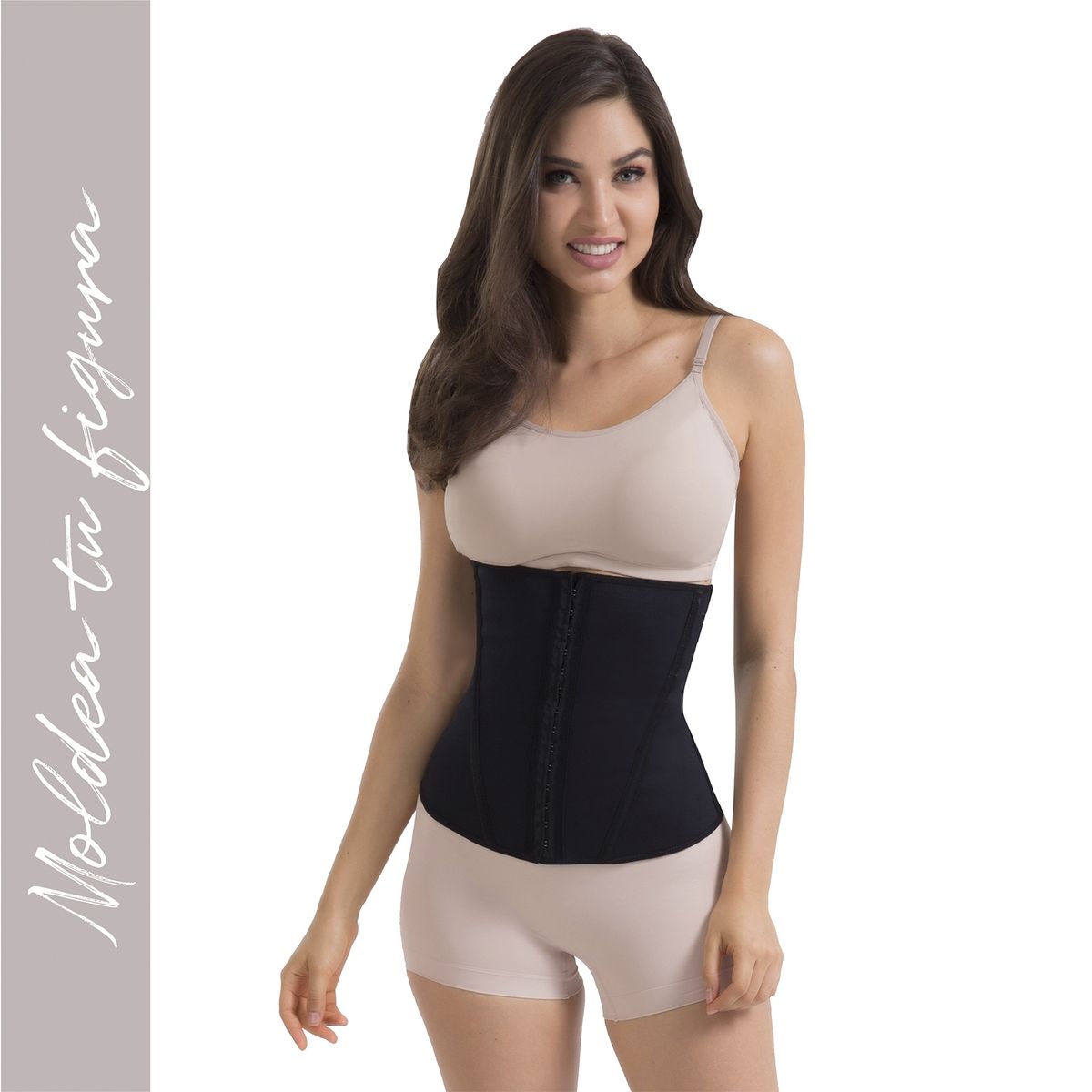 INTIME - Faja Entrenadora De Cintura Control Alto Esbelt Mujer Intime