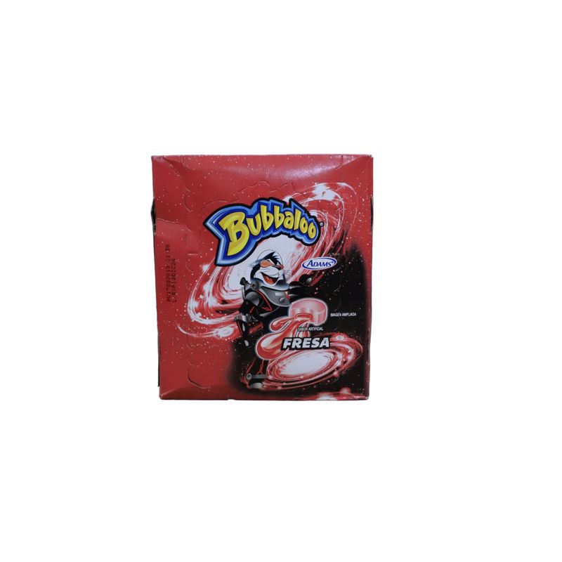 BUBBA - Bubbaloo de Fresa Chicle Relleno 70 Unidades