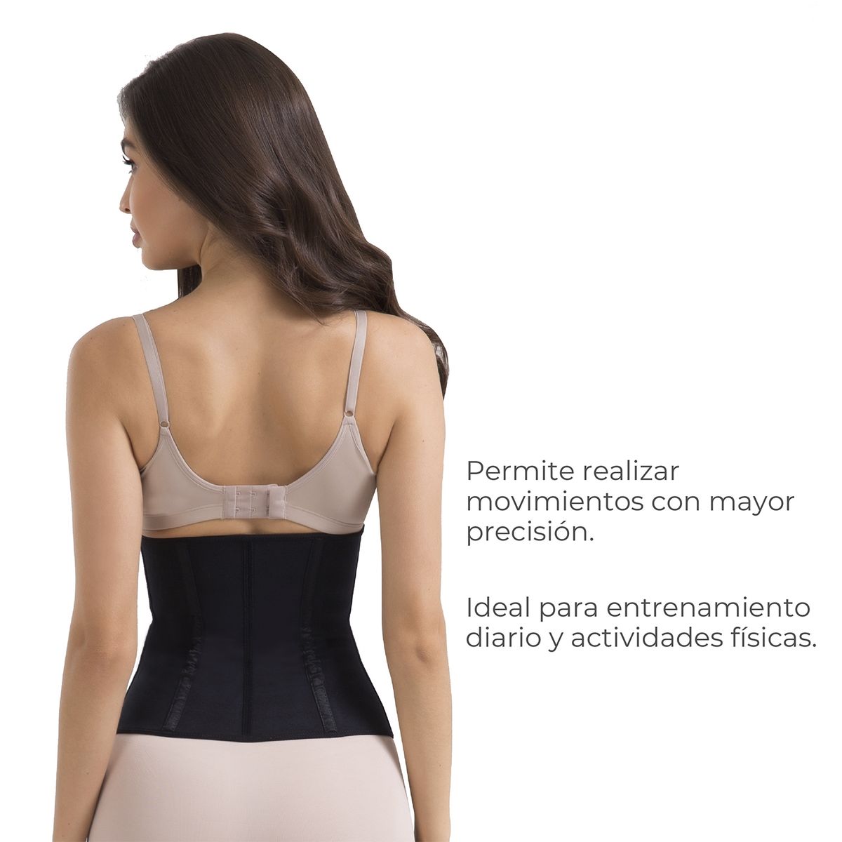 INTIME - Faja Entrenadora De Cintura Control Alto Esbelt Mujer Intime