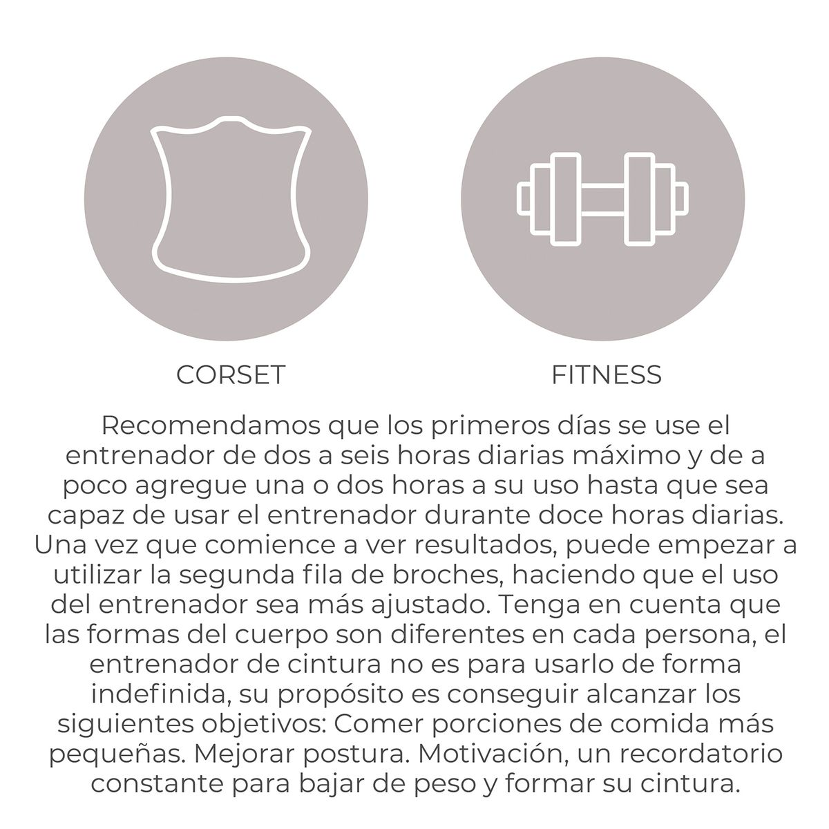 INTIME - Faja Entrenadora De Cintura Control Alto Esbelt Mujer Intime