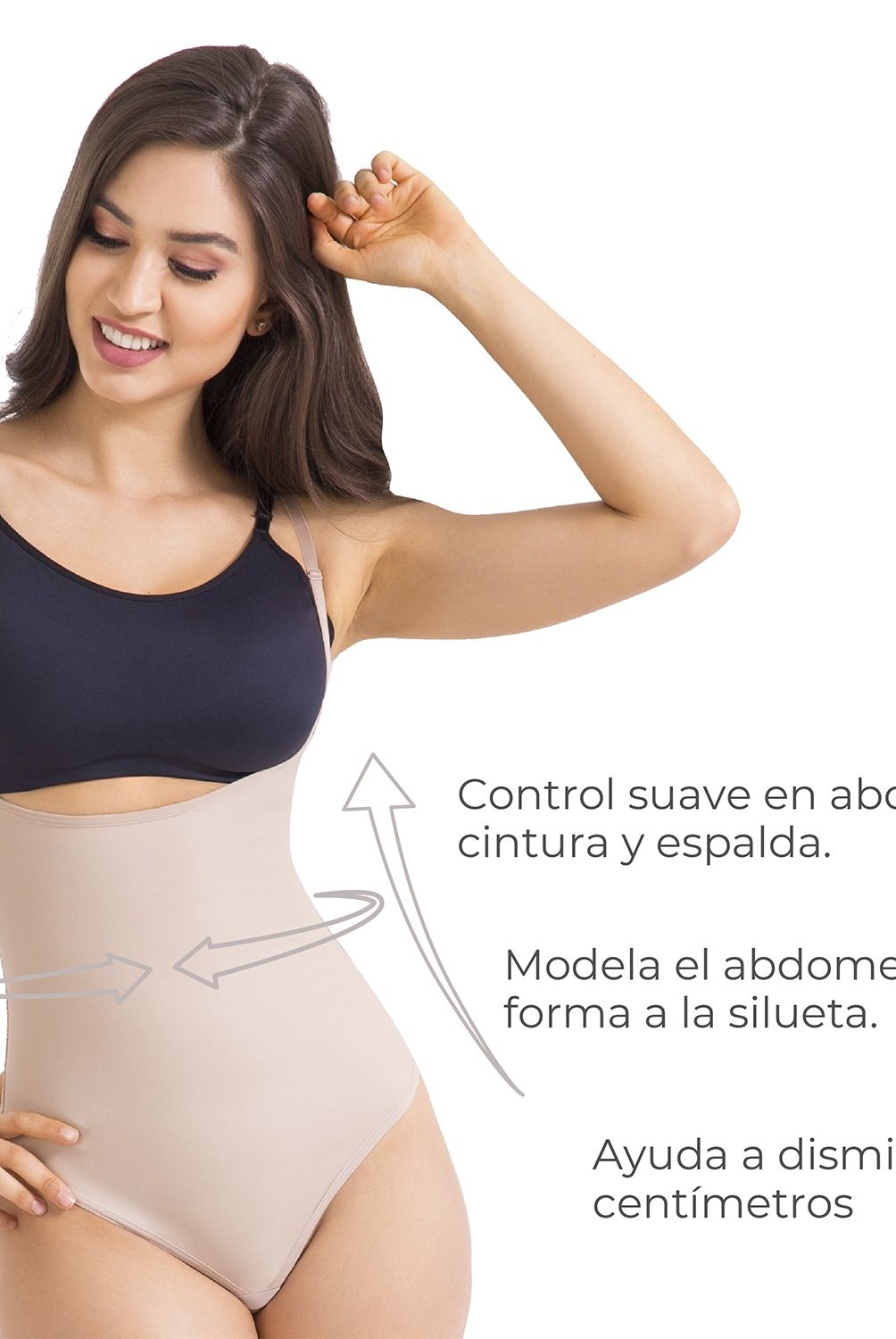 INTIME - Body Modelador Control alto Esbelt Mujer Intime