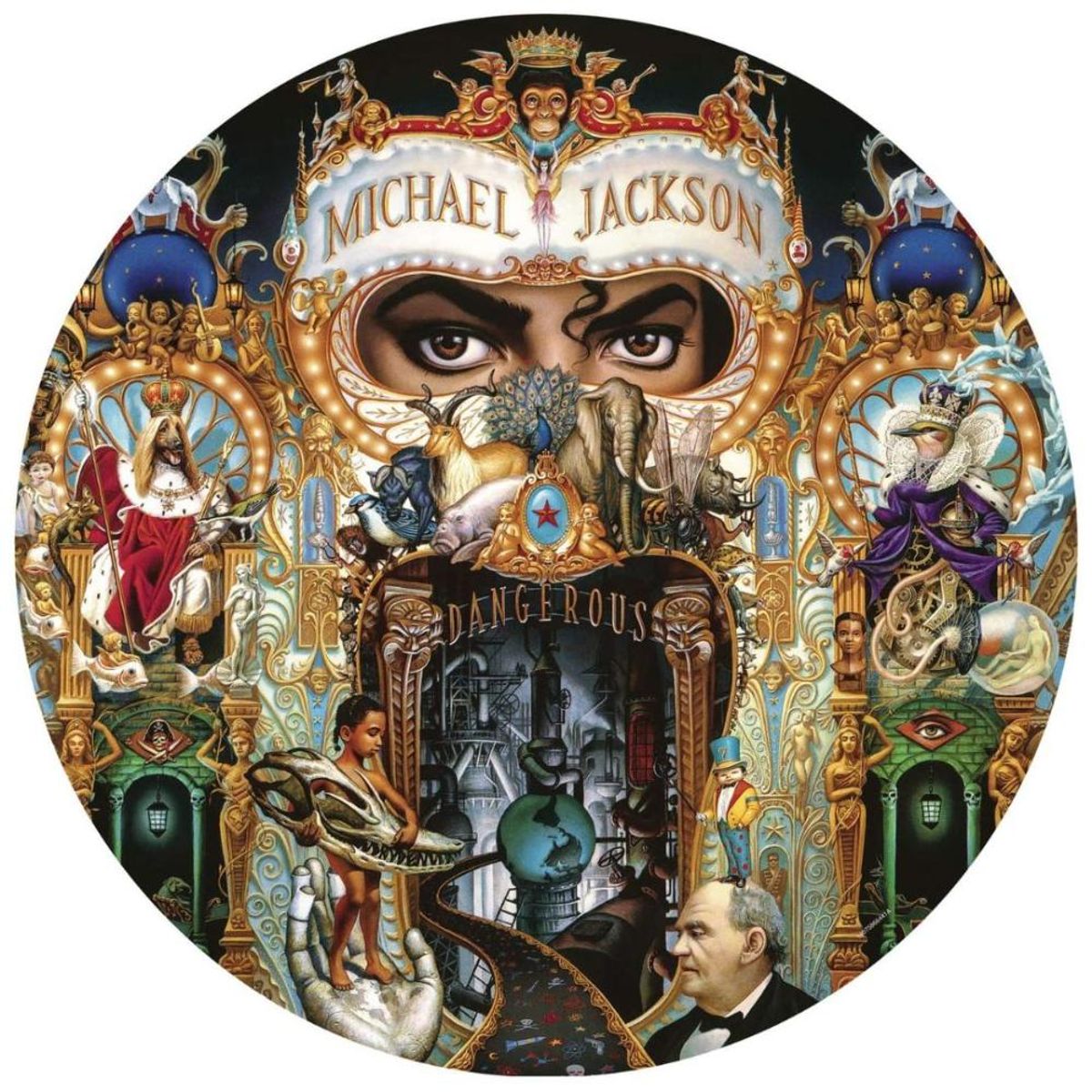 HITWAY MUSIC - MICHAEL JACKSON - DANGEROUS 2LP PICTURE DISC - VINILO