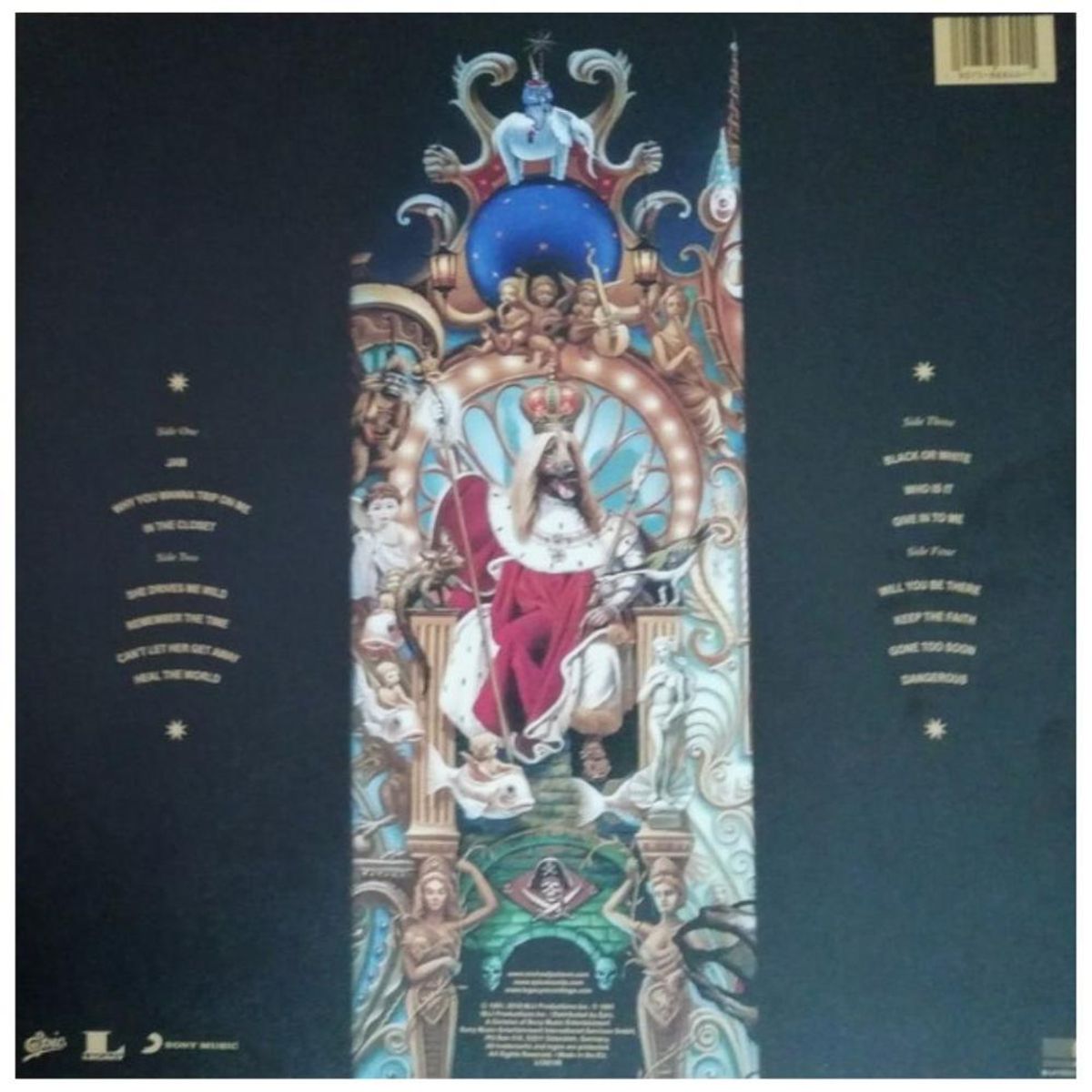 HITWAY MUSIC - MICHAEL JACKSON - DANGEROUS 2LP PICTURE DISC - VINILO