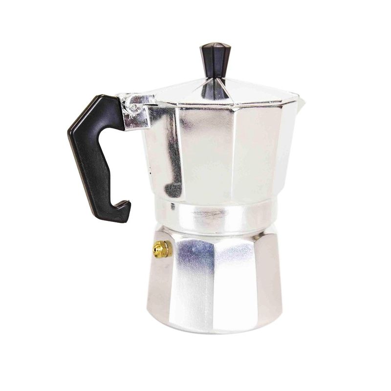 GENERICO - Cafetera Italiana 9 Tazas Portátil Cafeteras Plateado