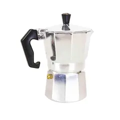 GENERICO - Cafetera Italiana 9 Tazas Portátil Cafeteras Plateado
