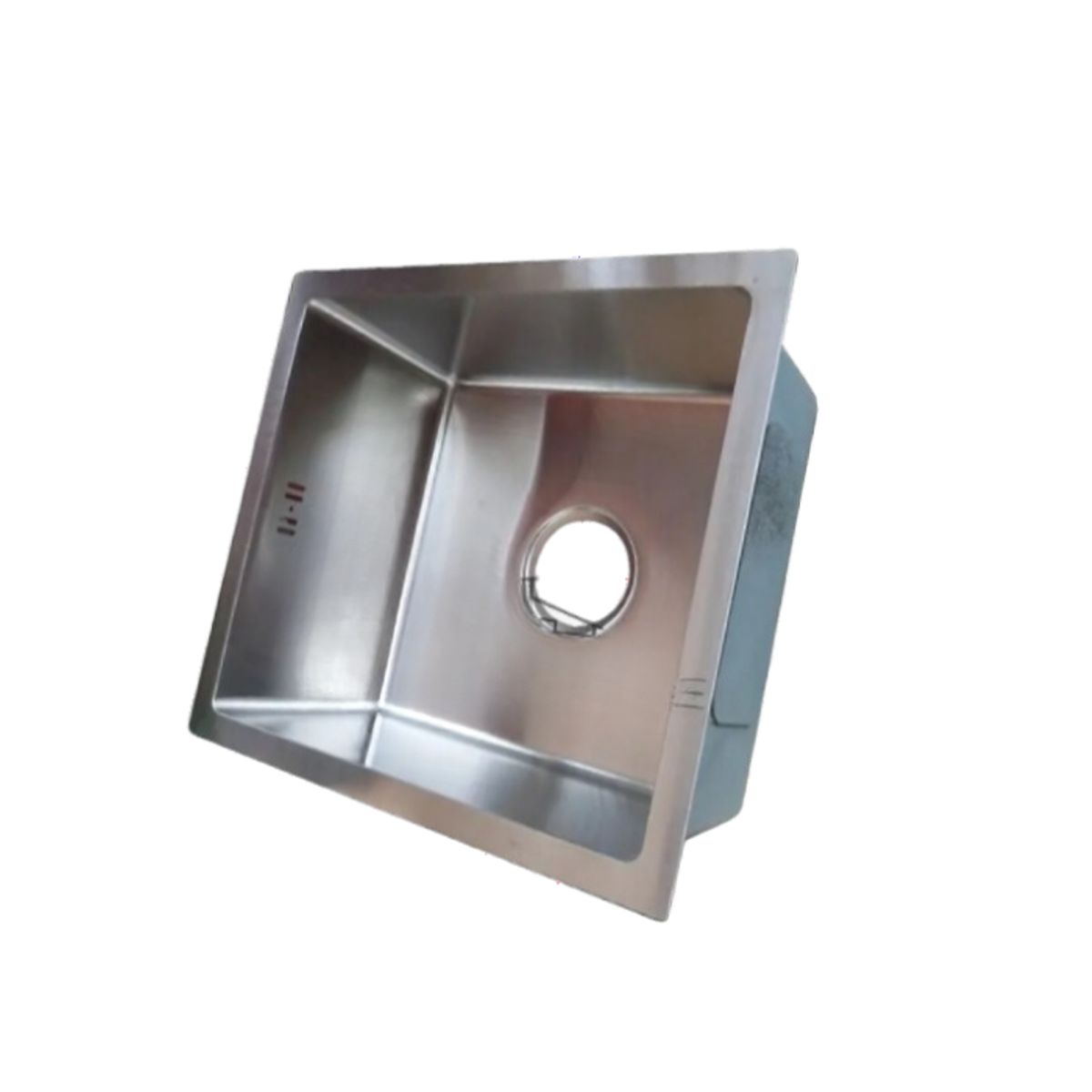 MODERN SPACE - Lavaplatos Bajo Cubierta O Embutido 43x39 cm  Acero Inoxidable