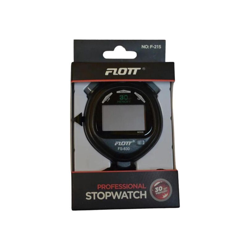 FOUR - Cronometro Digital de 30 Memorias - Flott FS-830