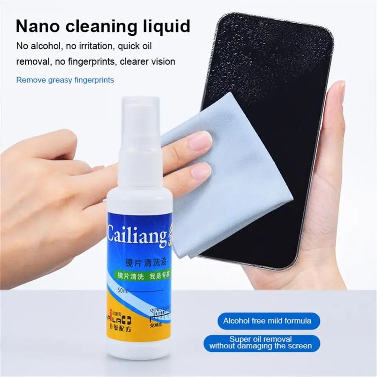 GENERICO - Limpia cristales antiempañantes lentes