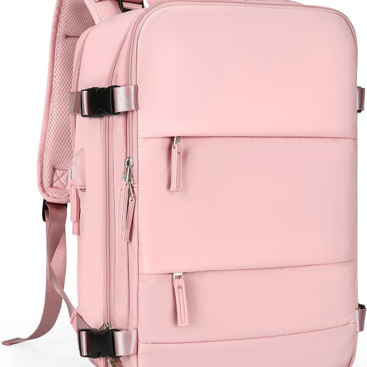 KUANGYE - Mochila Viaje Cabina Avión Viral Impermeable Zapatos Usb