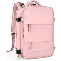 Mochila Viaje Cabina Avión Viral Impermeable Zapatos Usb