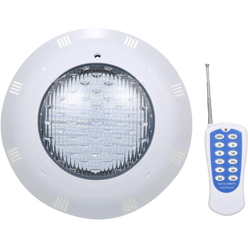 KUANGYE - Foco Led Piscina Multicolor 18w 12v Vulcano Control Remoto
