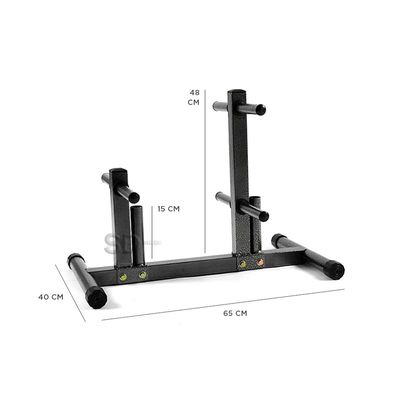 Imagen 2 del producto Rack Para Discos Y Barras Pre Olimpicos Sdbg-001x…